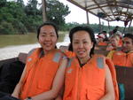 Kuala Tahan river - boat ride into Tmn Negara 5