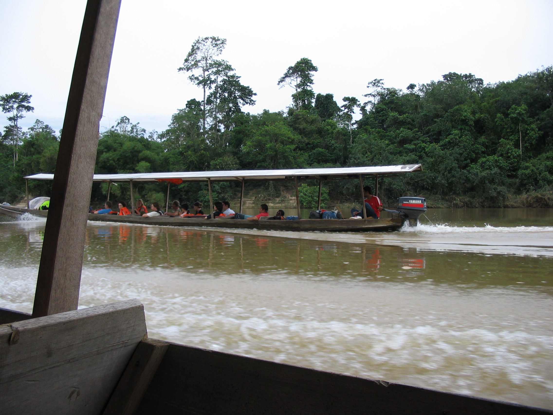 Kuala Tahan river - boat ride into Tmn Negara 9