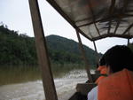 Kuala Tahan river - boat ride into Tmn Negara 11