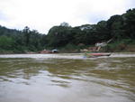 Kuala Tahan River on the way to Tmn Negara park 2