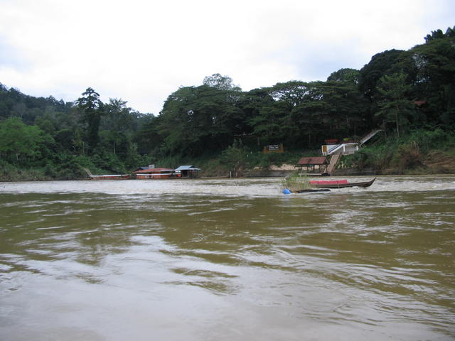 Kuala Tahan River on the way to Tmn Negara park 2
